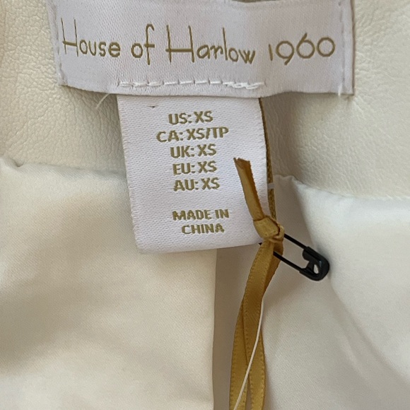 Women's White Bomber Jacket - Picture 7 of 11